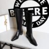 BIGTREE 578-8 European and American style fashion simple high top women's boots thick heel middle heel winter versatile high boots vintage knight boots