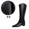 BIGTREE 578-8 European and American style fashion simple high top women's boots thick heel middle heel winter versatile high boots vintage knight boots