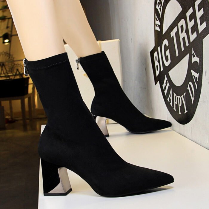 178-3Elegant party pointy temperament fashionable women's shoes-Bigtree shoes - Image 1