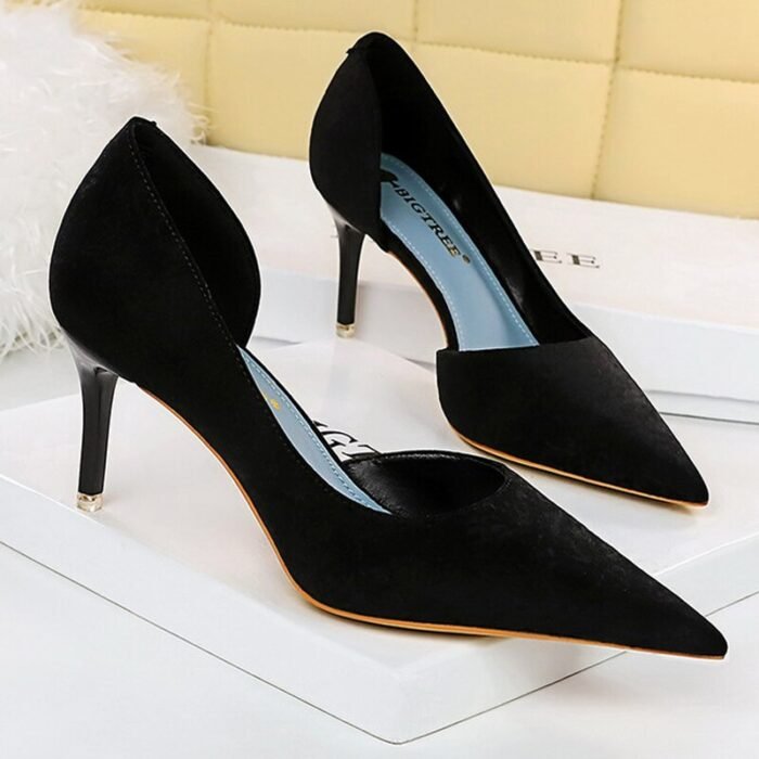 6168-A1High heels sexy party shoes fashion wedding shoes stiletto shoes-Bigtree shoes - Image 5