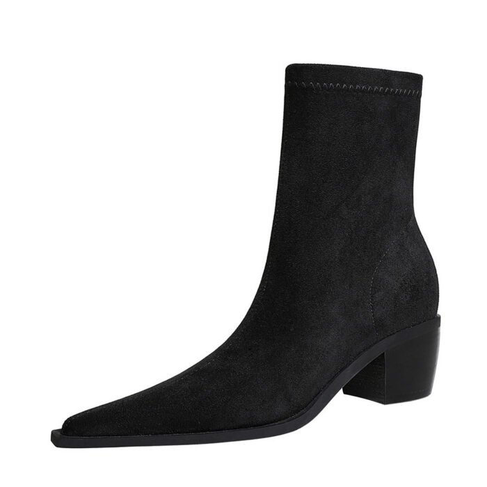 009-11Fashion high heel women's pointed sexy shoes-Bigtree shoes - Image 5