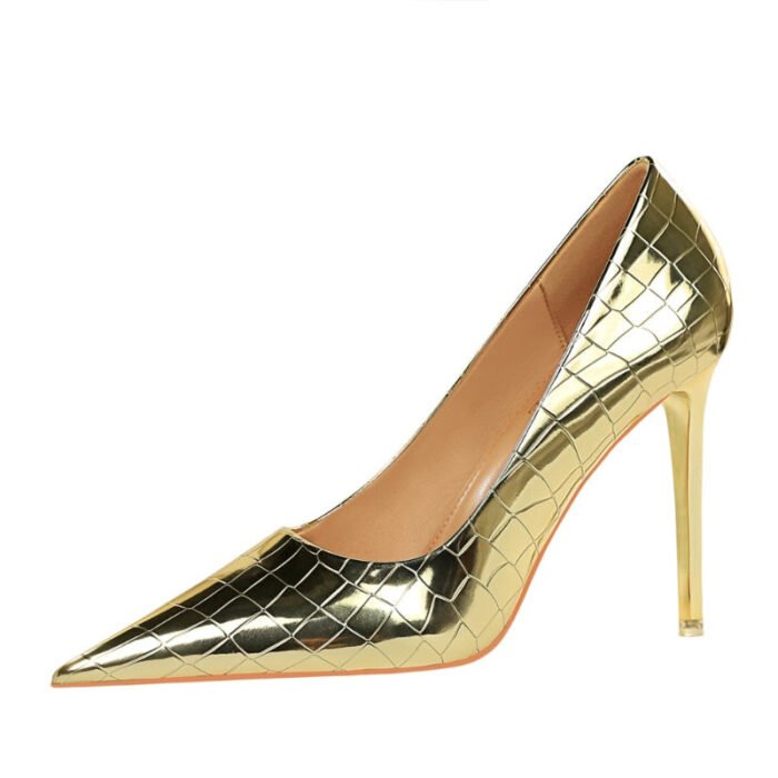 9611-7Fashion high heel women's pointed sexy shoes-Bigtree shoes - Image 2