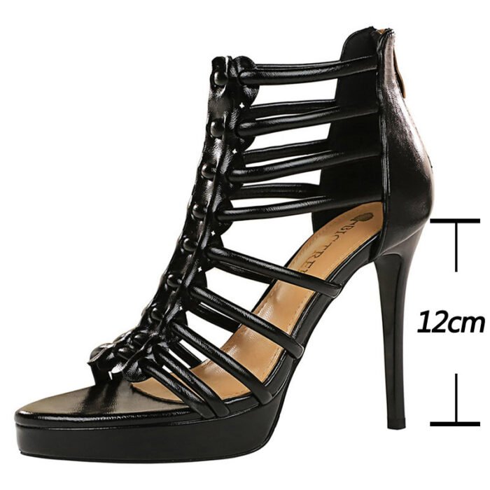 929-13Fashion high heel women's pointed sexy shoes-Bigtree shoes - Image 2