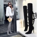 125-1Fashion high heel women's pointed shoes-Bigtree shoes - Image 3