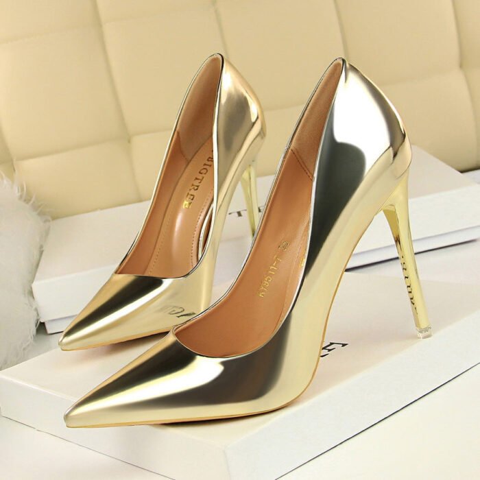 9511-7Sexy European and American pointed women's shoes-Bigtree shoes - Image 2