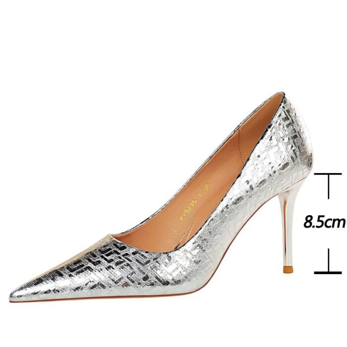 9236-5Elegant and pointy women's fashion shoes-Bigtree shoes - Image 2