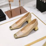 BIGTREE SHOES 5288-8 National Style Women's Shoes Entry Lux Elegant Thick Heel Mid-Heel Low-Cut Color Matching Square Head Embroidery Thread Satin Banquet Shoes Women - Image 2