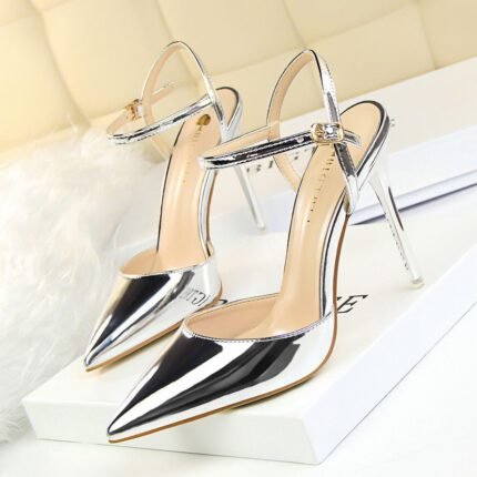 86-1Elegant and pointy women's fashion shoes-Bigtree shoes