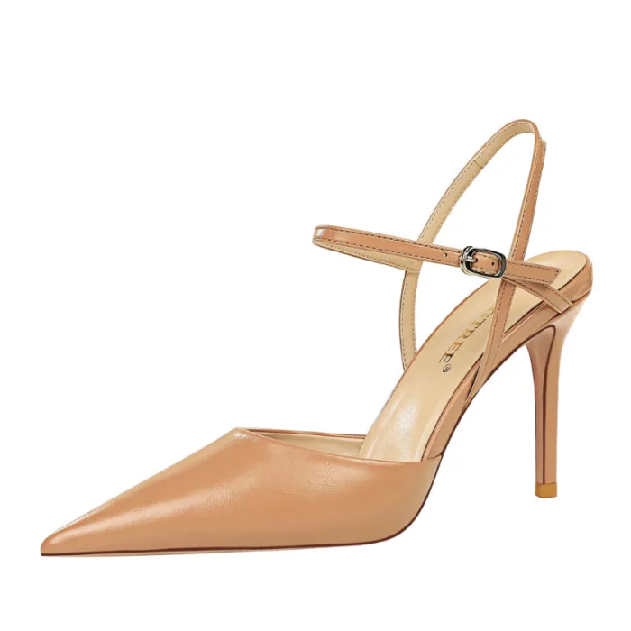 221-3Fashion high heel women's pointed sexy shoes-Bigtree shoes - Image 5