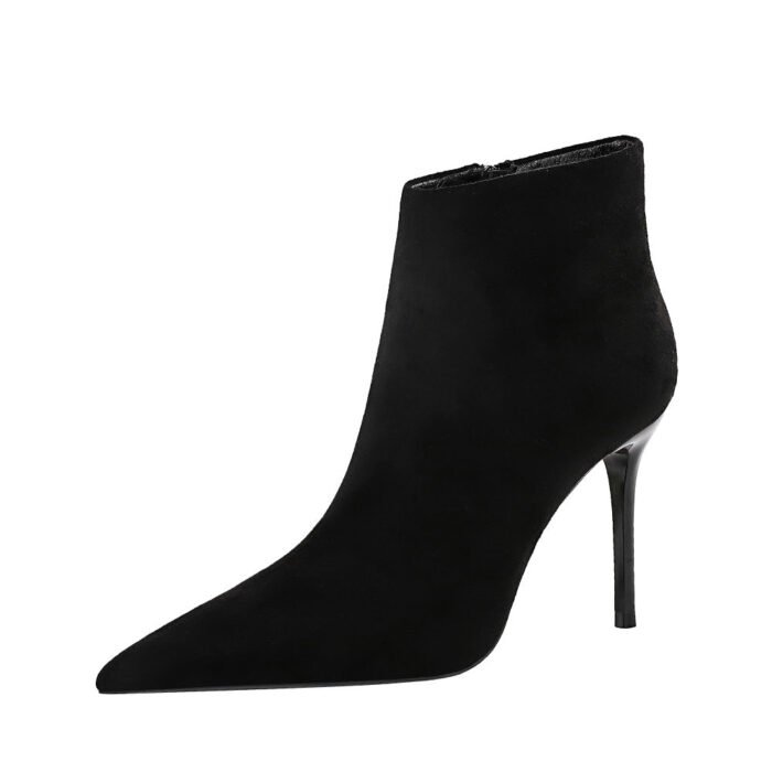 173-9Fashion high heel women's pointed sexy shoes-Bigtree shoes - Image 5