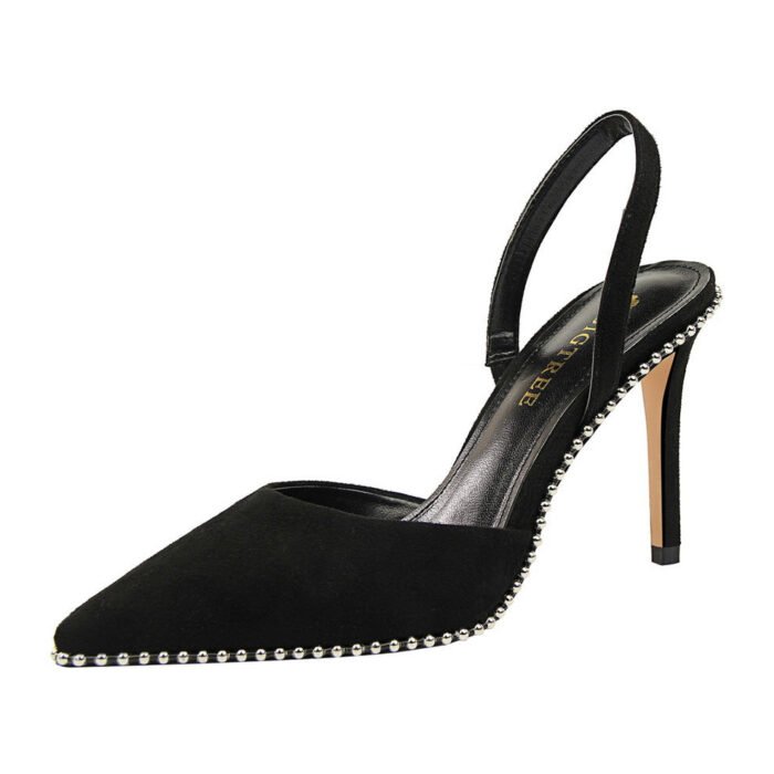 313-2Simple and fashionable European and American pointed women's shoes-Bigtree shoes - Image 2