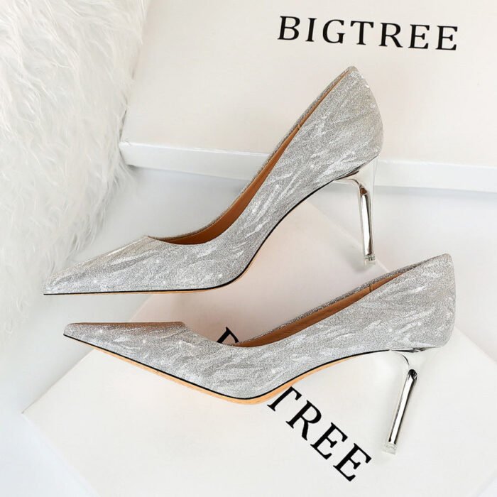 1829-A1European and American Style Versatile Fashion Women's Shoes-Bigtree shoes - Image 3