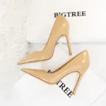 3169-5Versatile fashion pointed women's shoes-Bigtree shoes