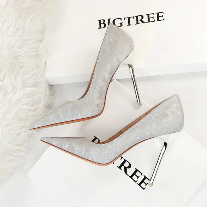 3169-2Sexy European and American pointed women's shoes-Bigtree shoes - Image 3