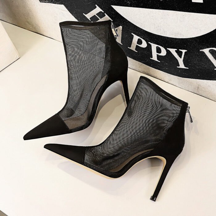 316-2Fashion high heel women's pointed sexy shoes-Bigtree shoes - Image 2