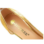 2928-1 European and American style fine-heeled high-heeled shallow pointed side hollow retro metal stone pattern shoes - Image 21