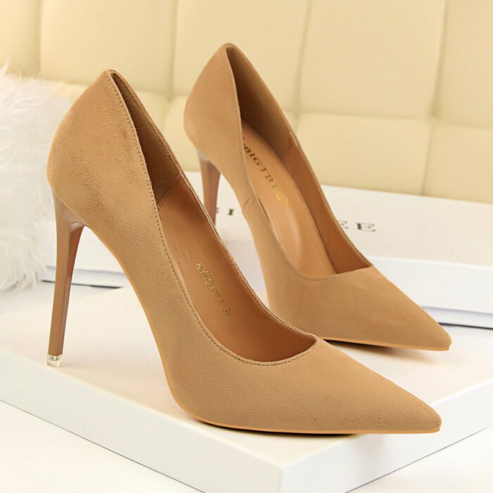 9511-1Versatile fashion sexy pointed women's shoes-Bigtree shoes - Image 1