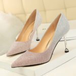 0755-1 European and American pointed women's shoes-Bigtree shoes