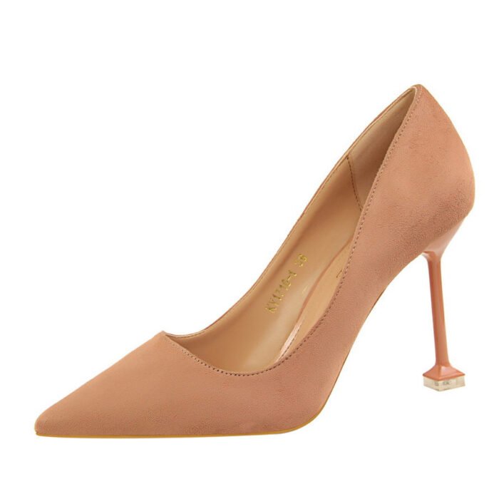 1716-1Versatile fashion sexy pointed women's shoes-Bigtree shoes - Image 2