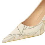 1961-3High heels Women's high heels Luxury beautiful shoes High heels Wedding-Bigtree shoes - Image 4