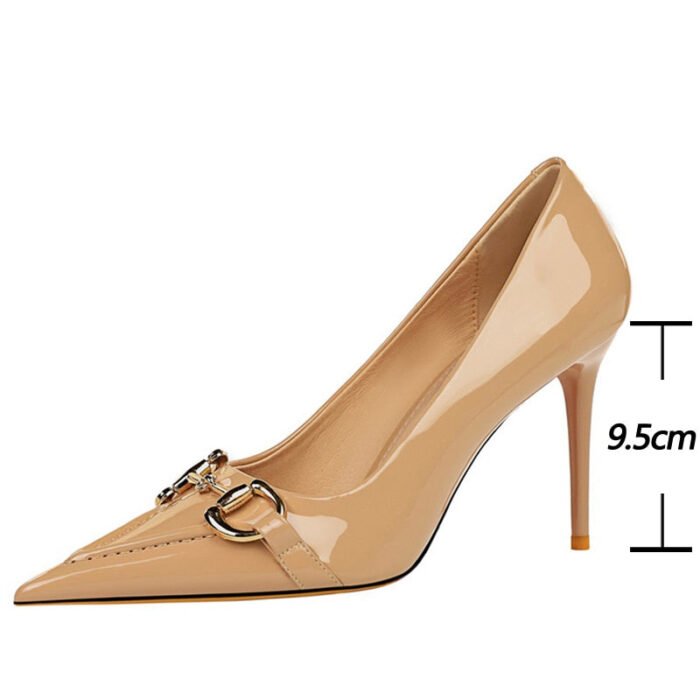 826-1Sexy European and American pointed women's shoes-Bigtree shoes - Image 2