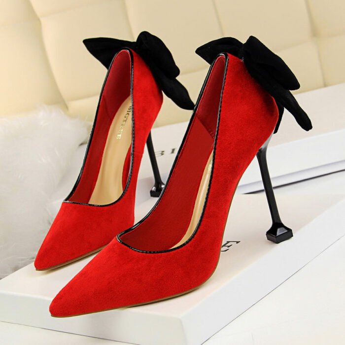 17175-2Elegant and pointy women's fashion shoes-Bigtree shoes - Image 1