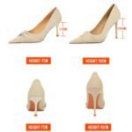 3391-A3Elegant and pointy women's fashion shoes-Bigtree shoes - Image 2