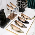 BIGTREE SHOES 230-7 European and American Style Retro Fashion Minimalism Comfortable Low Heel Cat Heel Shallow Mouth Pointed Banquet Women's Shoes Spring and Autumn Single-Layer Shoes - Image 3