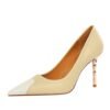 869-8Simple and fashionable European and American pointed women's shoes-Bigtree shoes
