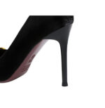 7239-1 European And American Fashion Slim Thin-heeled Super High-heeled Women's Shoes Shallow Pointed Big Metal Buckle Shoes - Image 25