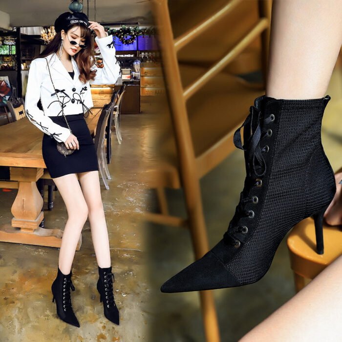 8788-8European and American Style Versatile Fashion Women's Shoes-Bigtree shoes - Image 2