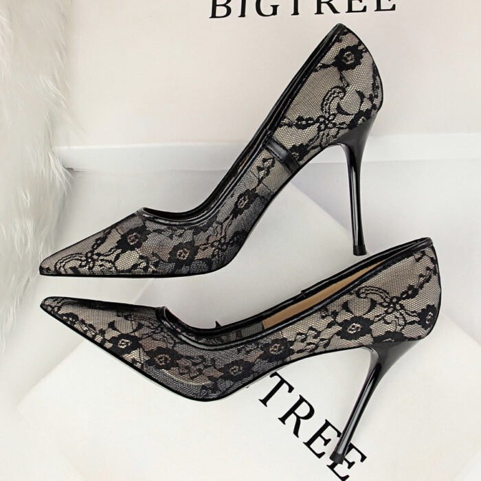 1853-1European and American Style Versatile Fashion Women's Shoes-Bigtree shoes - Image 1