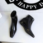 Bigtree Shoes 6632-9 Retro European American Style Wedge Hidden Heel Fashion All-Match Pedicure Slimming Autumn and Winter Female Boots Ankle Boots - Image 4