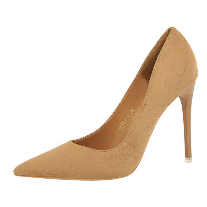 9511-1Versatile fashion sexy pointed women's shoes-Bigtree shoes - Image 2