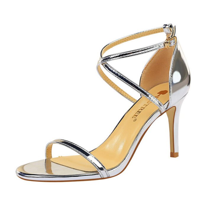 126-A8Sexy European and American pointed women's shoes-Bigtree shoes - Image 2