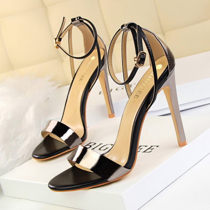 267-3Simple and fashionable European and American pointed women's shoes-Bigtree shoes - Image 1