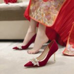Runnig heels C888-7 Pointed Toe Stiletto Wedding Shoes Bridal Shoes Bridesmaid High-Grade Stiletto Heels - Image 2