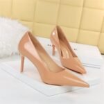 9511-A6Elegant and pointy women's fashion shoes-Bigtree shoes - Image 2