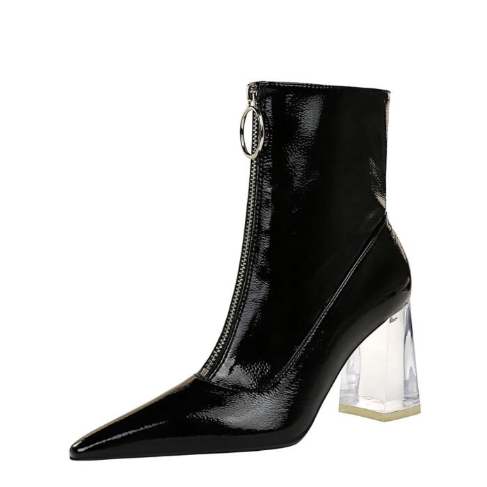 9568-1Elegant and pointy women's fashion shoes-Bigtree shoes - Image 4