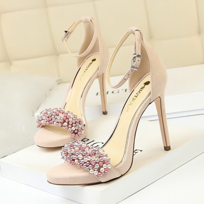 3395-1Simple and fashionable European and American pointed women's shoes-Bigtree shoes - Image 1