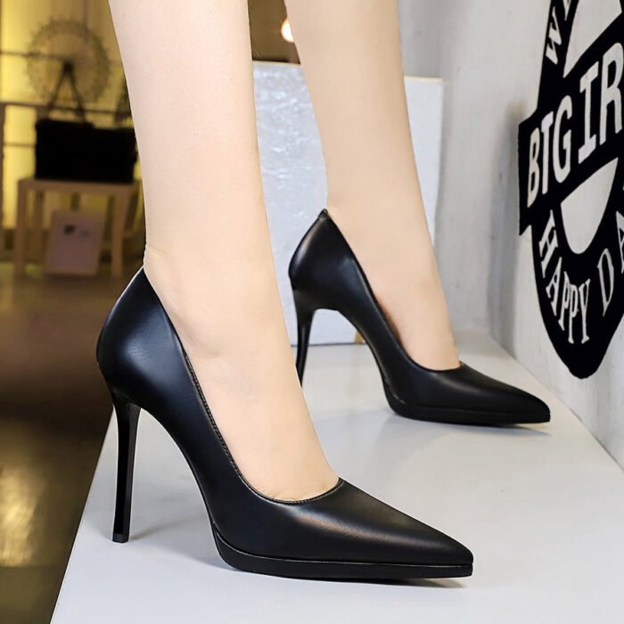 BIGTREE SHOES 3255-12 Nightclub High Heels Single Shoes - Image 3