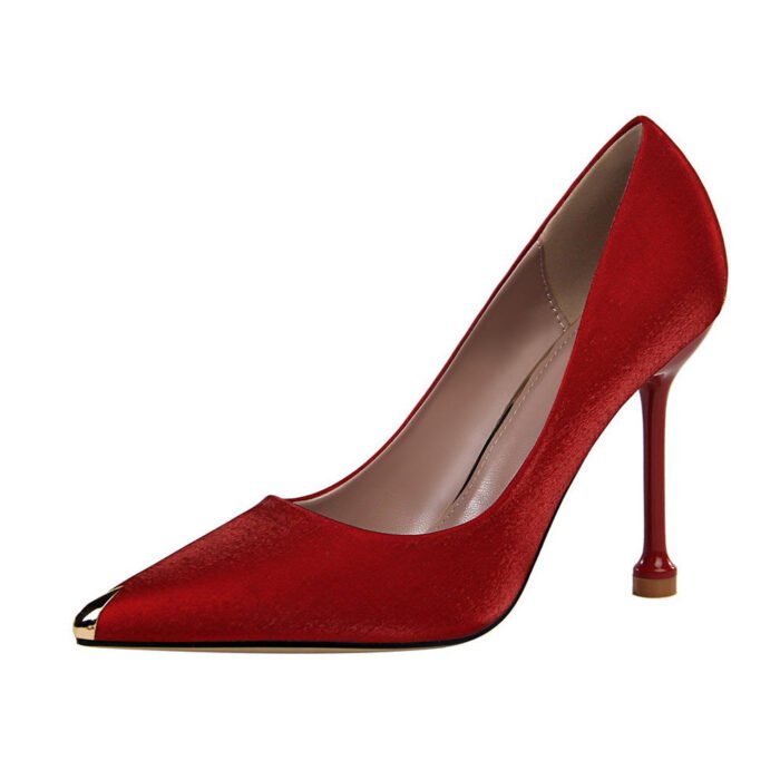 1823-1Sexy European and American pointed women's shoes-Bigtree shoes - Image 2