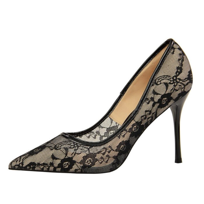 1853-1European and American Style Versatile Fashion Women's Shoes-Bigtree shoes - Image 2