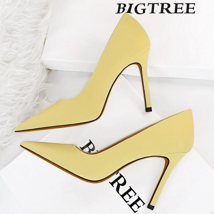 8831-3Versatile fashion sexy pointed women's shoes-Bigtree shoes - Image 3