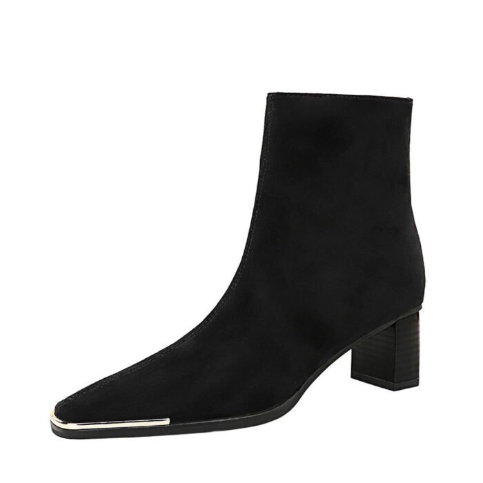C829-1European and American Style Versatile Fashion Women's Shoes-Bigtree shoes - Image 5
