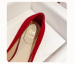 C888-12 Red Wedding Shoes Bridal Shoes Women's 2022 Spring New High Heels Xiuhe Main Wedding Dress Not Tired Feet Single - Image 7