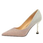 0755-1 European and American pointed women's shoes-Bigtree shoes - Image 2