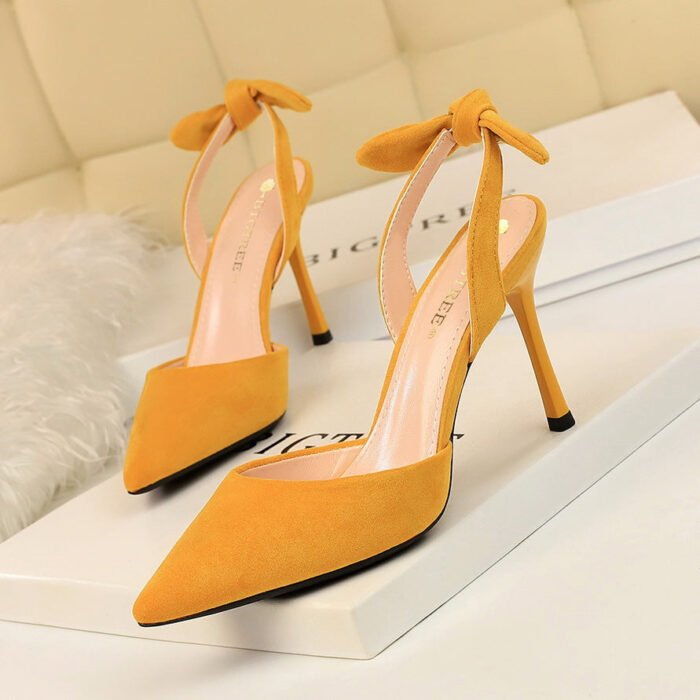 2136-3Versatile fashion sexy pointed women's shoes-Bigtree shoes - Image 1