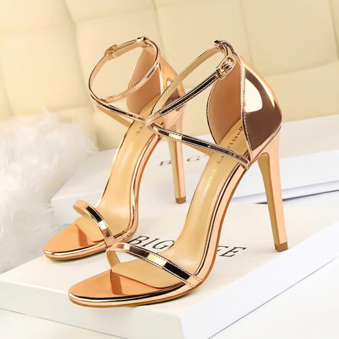 126-8Simple and fashionable European and American pointed women's shoes-Bigtree shoes - Image 1