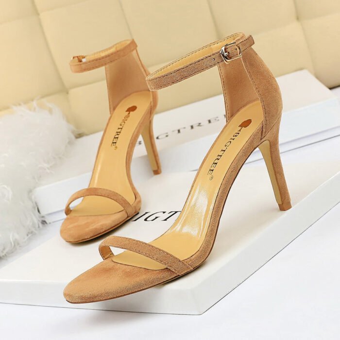 126-A9European and American Style Versatile Fashion Women's Shoes-Bigtree shoes - Image 1